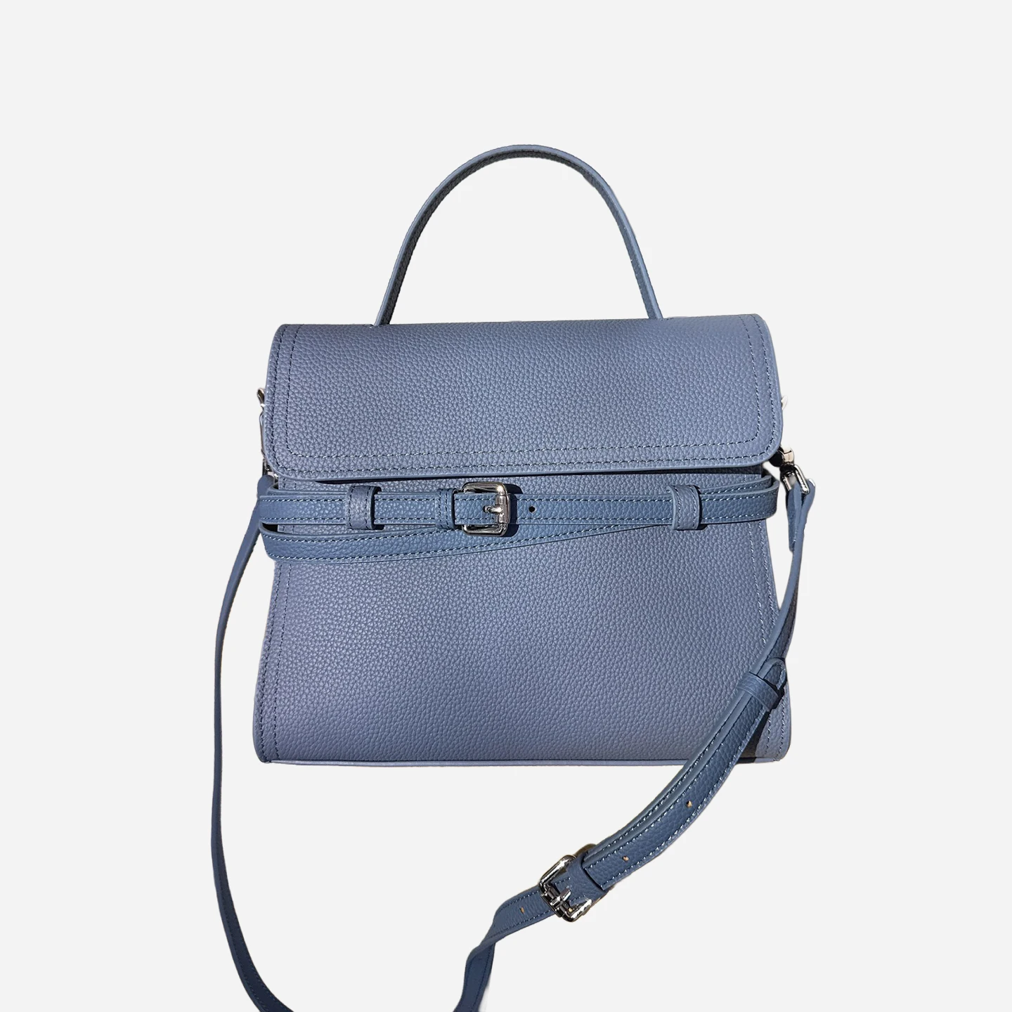 MENDY New In Handbag Women's Work Commuter Bag Genuine Leather Top-Handle Bag Belted Shoulder Bag Hand Bag Ladies Designer - Image 4