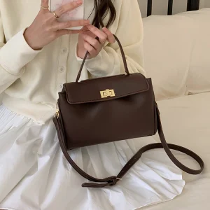 2025 new autumn and winter retro mini crossbody bag, fashionable and casual small square bag, women's versatile single shoulder