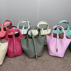 MENDY Wo men Bags Handbags Bucket Bag 18/22 Big Small Fashion Tote Bag Genuine Leather Luxury Quality Designers Lady Hand Bags